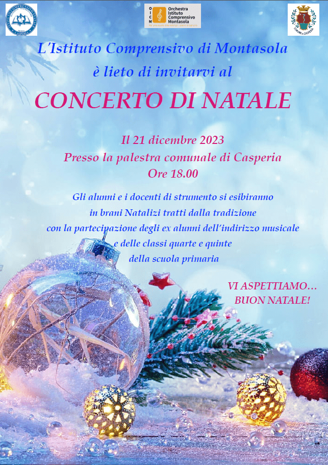 Concerto di Natale 21/12/23 ore 18.00